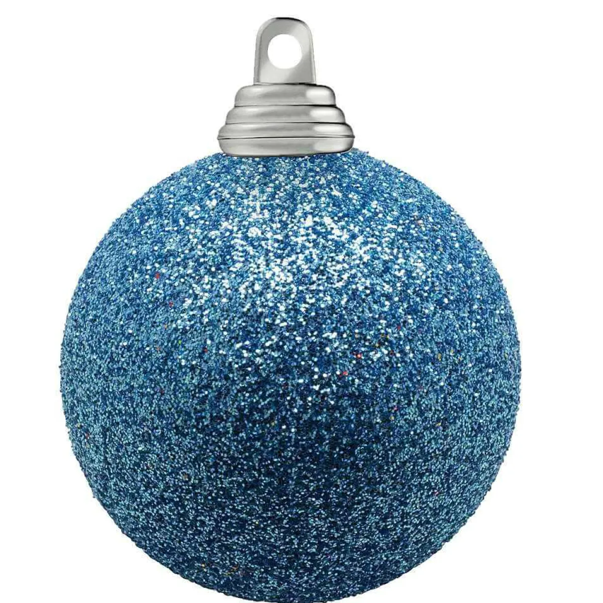 Boules De Noël Scintillantes En Plastique Jean, 6 Cm Ø - 6 Pièces-DecoWoerner Hot