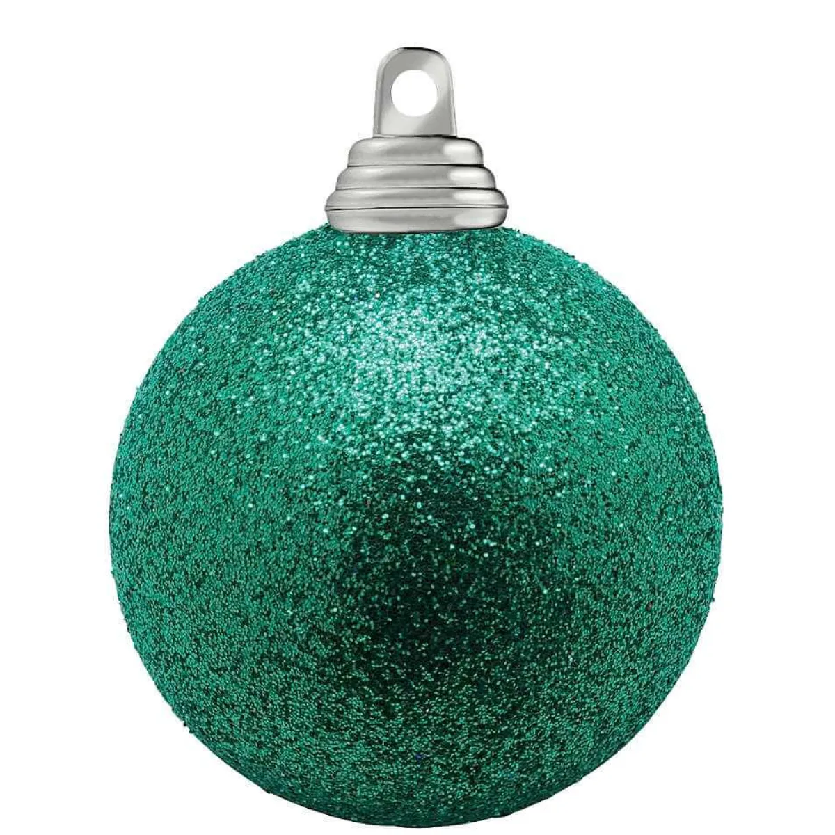 Boules De Noël Scintillantes En Plastique Aqua, 6 Cm Ø - 6 Pièces-DecoWoerner Discount