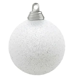 Boules De Noël Scintillantes En Plastique Brun Chocolat, 6 Cm Ø - 6 Pièces-DecoWoerner Clearance