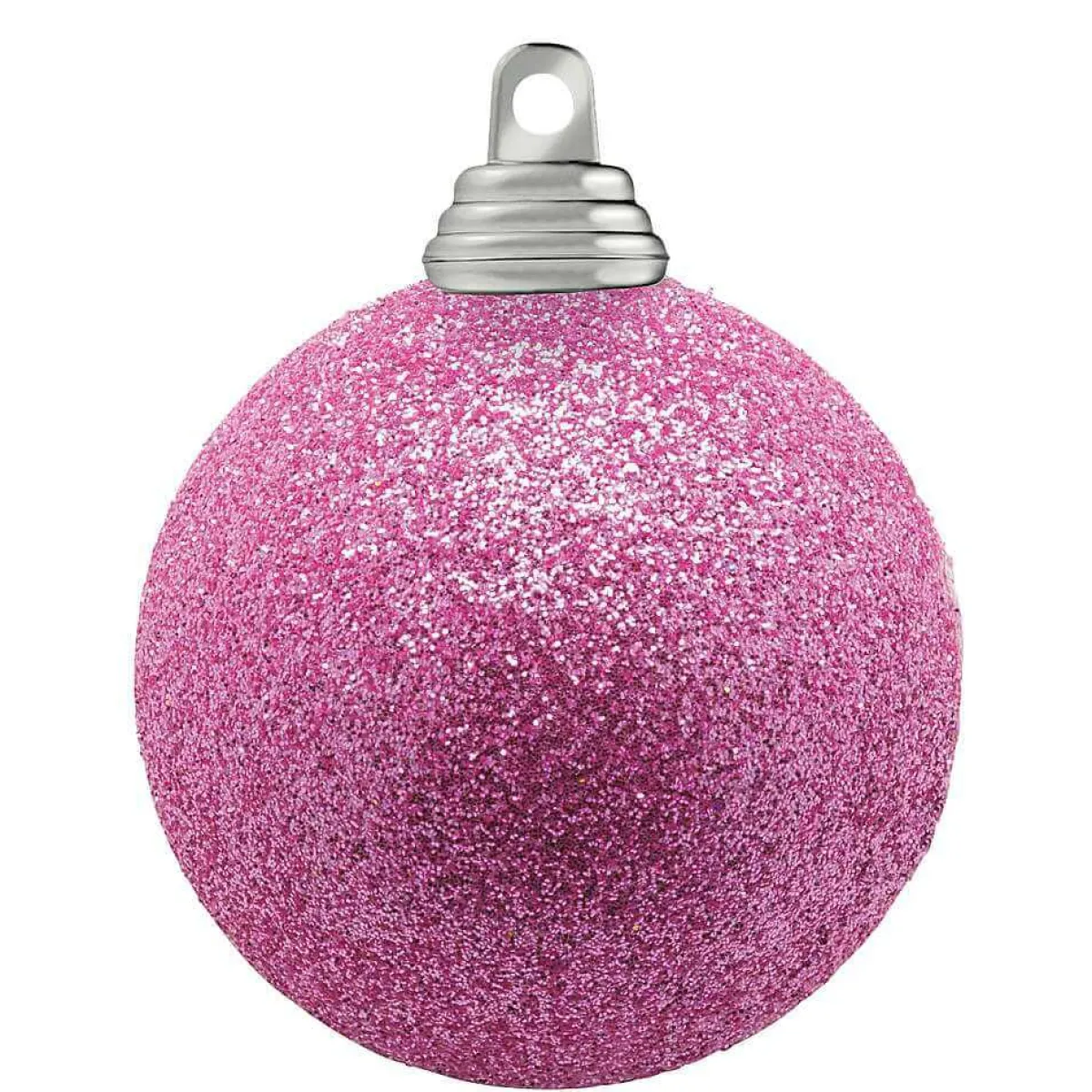 Boules De Noël Scintillantes En Orchidée En Plastique, 6 Cm Ø - 6 Pièces-DecoWoerner Discount