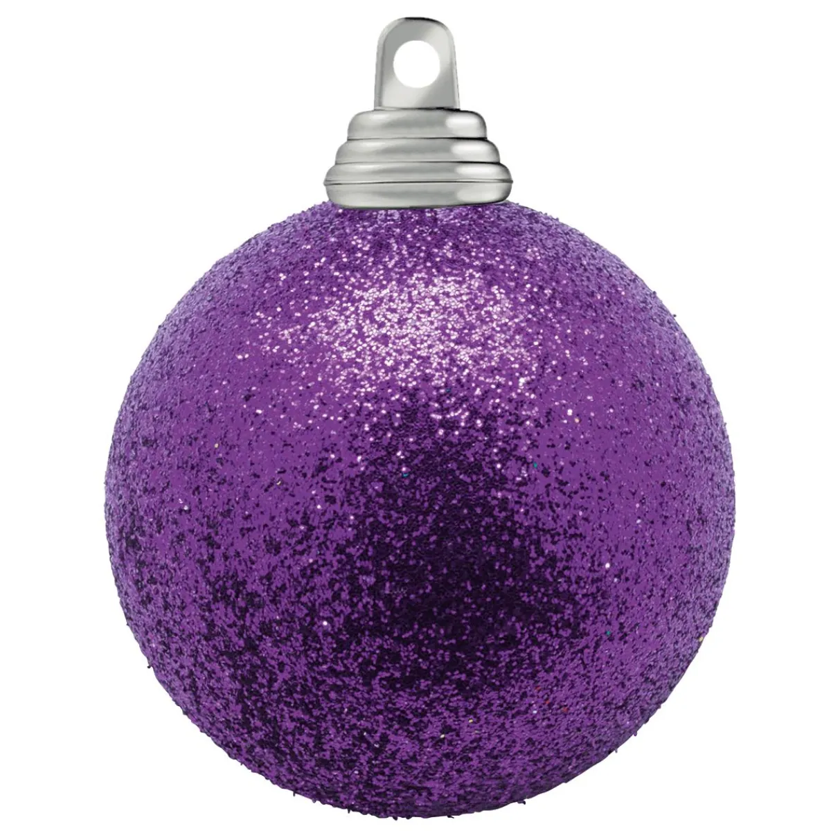 Boules De Noël Scintillantes En Plastique , 6 Cm Ø - 6 Pièces-DecoWoerner Hot