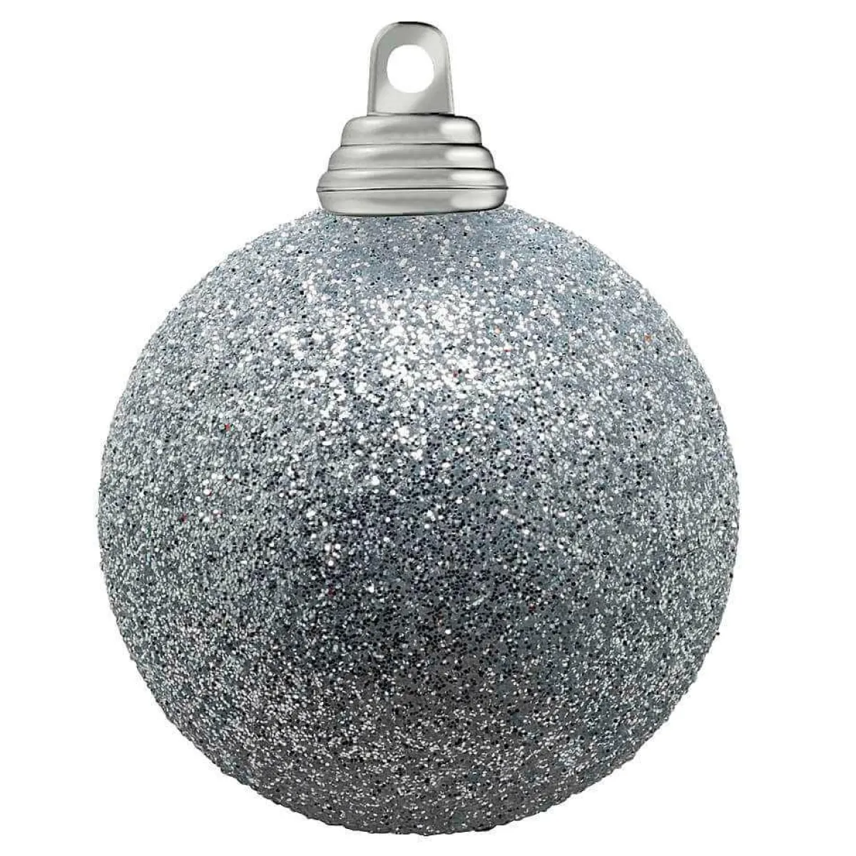 Boules De Noël Scintillantes En Plastique é, 6 Cm Ø - 6 Pièces-DecoWoerner Clearance