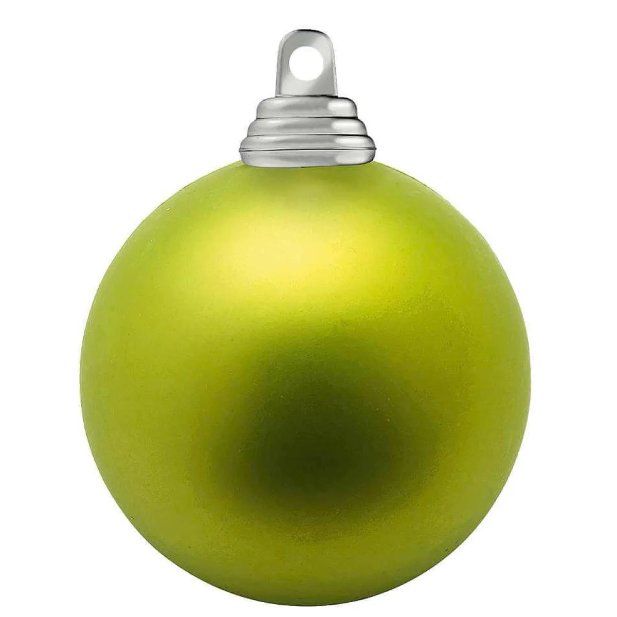 Boules De Noël Citron, Mates, En Plastique Ignifugé, 6 Cm Ø - 24 Pièces-DecoWoerner Sale