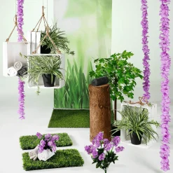 Bouquet Artificiel De Lilas 12 Fleurs 48 Cm De Haut, 25 Cm De Ø-DecoWoerner Sale
