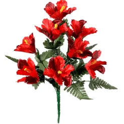 Bouquet De Fleurs Artificielles D'hibiscus, 46 Cm,-DecoWoerner Hot