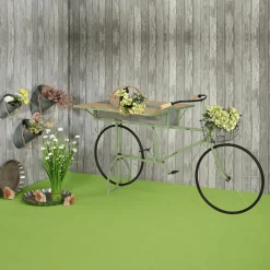 Bouquet De Gaz Artificiel Avec Fleurs Blanches 70 Cm-DecoWoerner Outlet