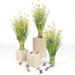 Bouquet De Gaz Artificiel Avec Fleurs s 67 Cm-DecoWoerner Hot