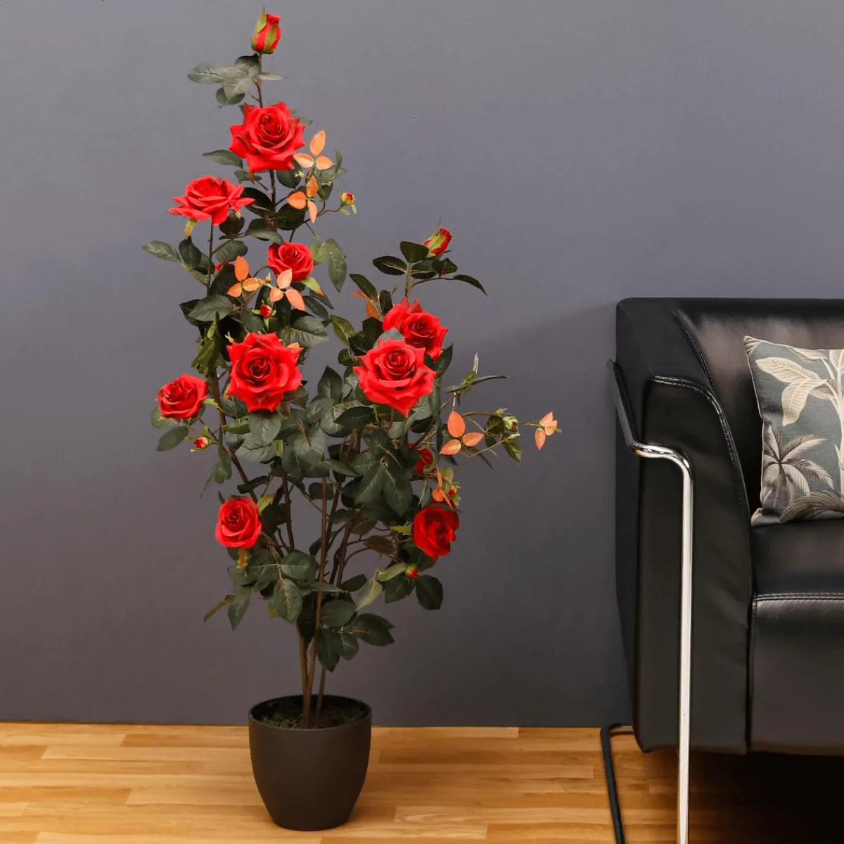 Bouquet De Roses En Pot 115 Cm-DecoWoerner Clearance