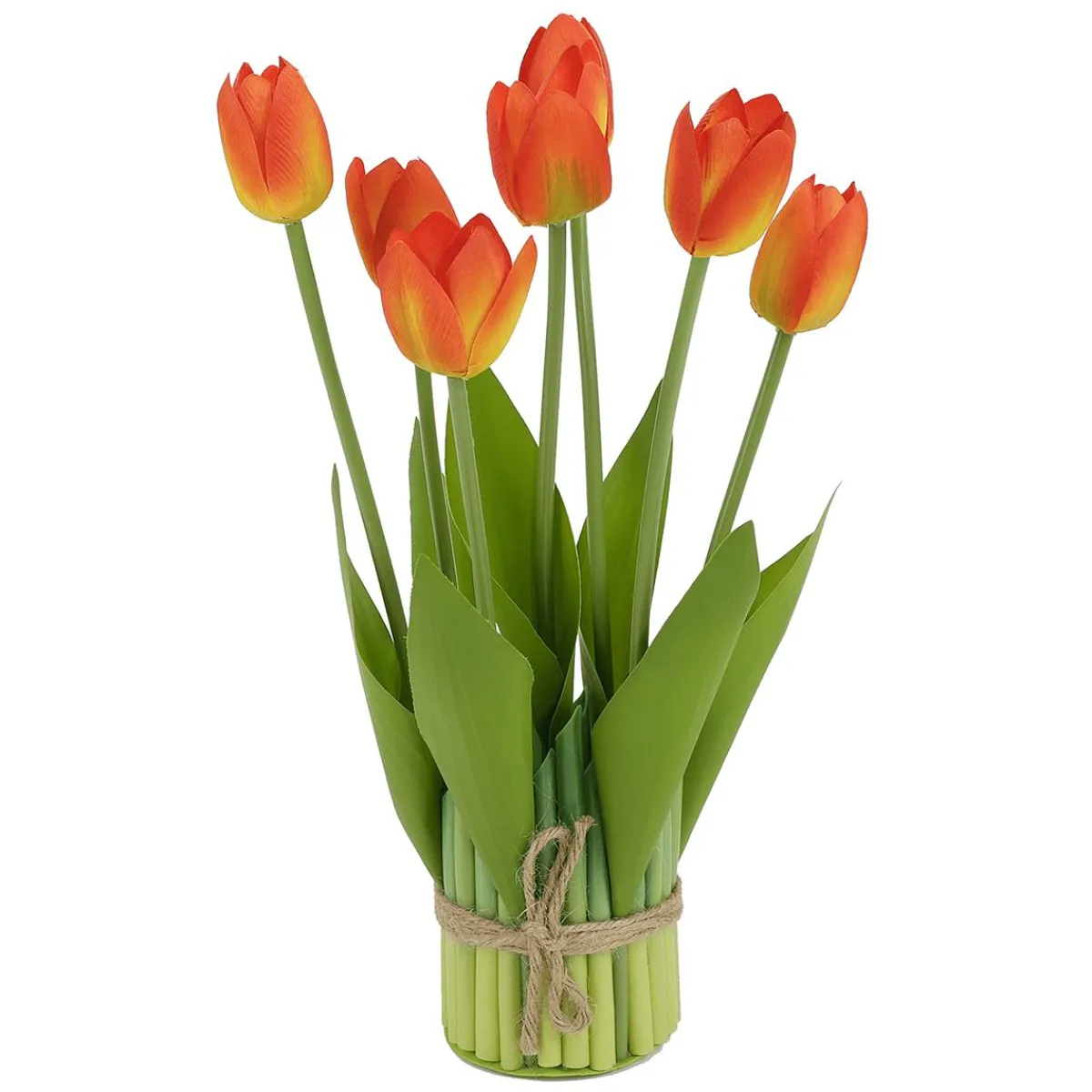 Bouquet De Tulipes Artificielles 34 Cm Avec 7 Fleurs-DecoWoerner Best