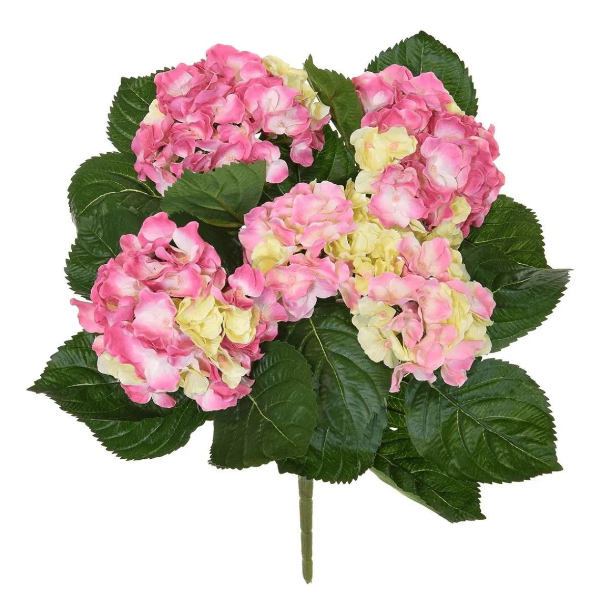 Bouquet D'hortensias Artificiels s, Difficilement Inflammables 45 Cm-DecoWoerner Online