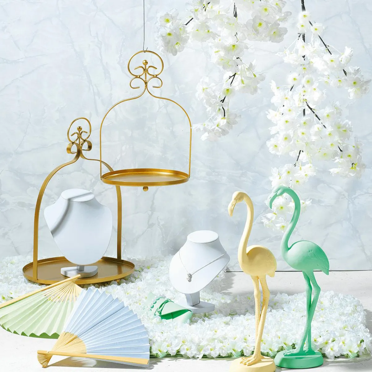 Branche De Cerisier à Fleurs Déco he, 105 Cm-DecoWoerner Sale