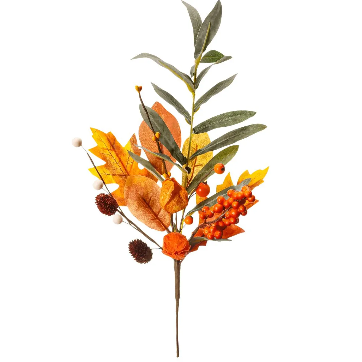 Branche De Physalis D'automne Artificielle 20 X 40 Cm /brun-DecoWoerner Online