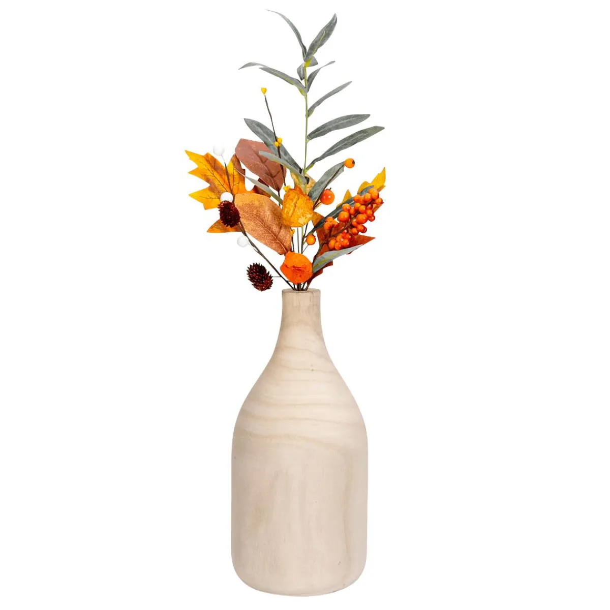 Branche De Physalis D'automne Artificielle 20 X 40 Cm /brun-DecoWoerner Online