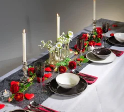 Branche De Rose Anglaise Artificielle,-DecoWoerner Clearance