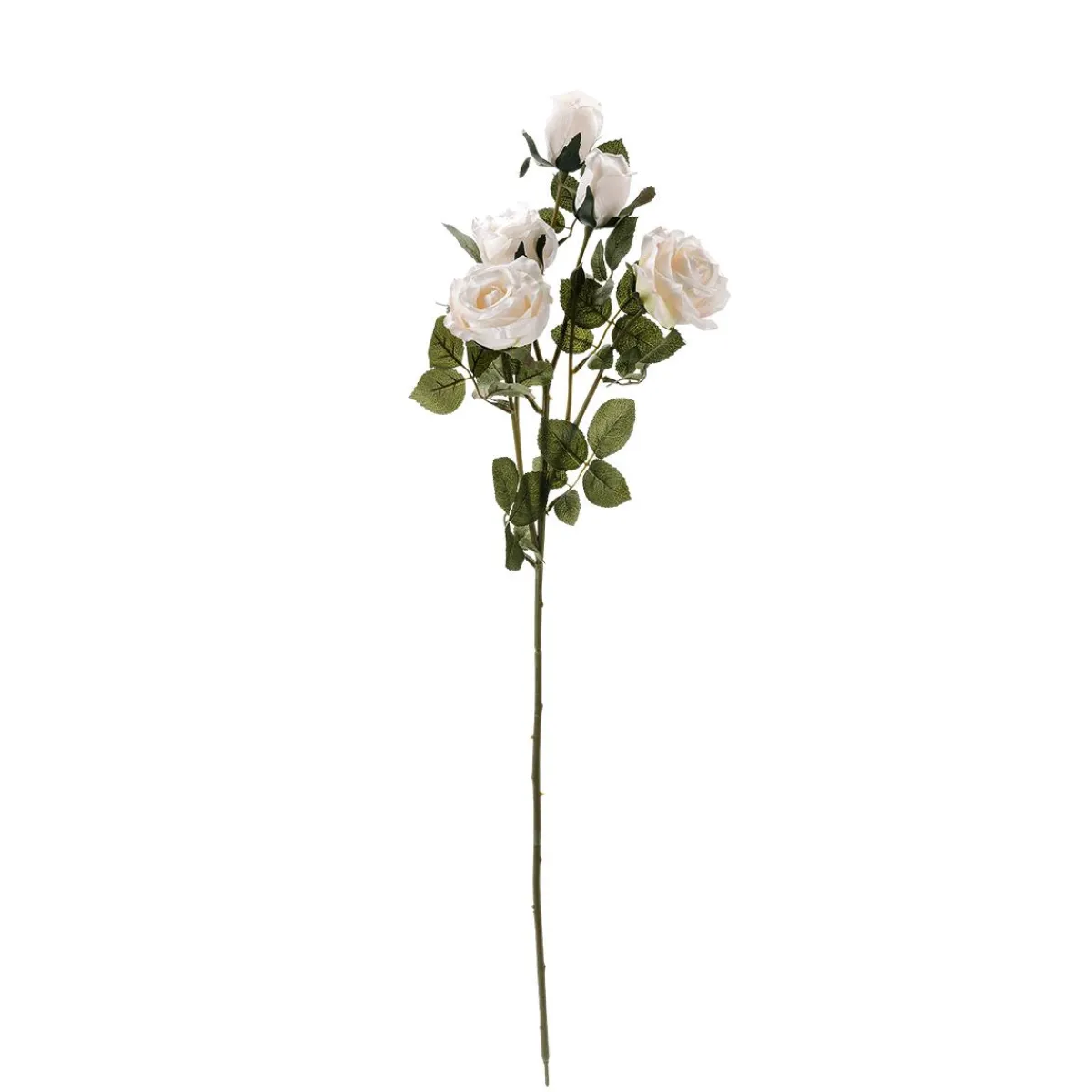 Branche De Rose Artificielle, 73 Cm, Crème-DecoWoerner Clearance