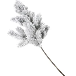 Branche De Sapin Enneigée Avec Pommes De Pin-DecoWoerner Discount