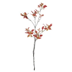 Branche Feuillue Automnale Avec Baies 114 Cm Brun-DecoWoerner Best