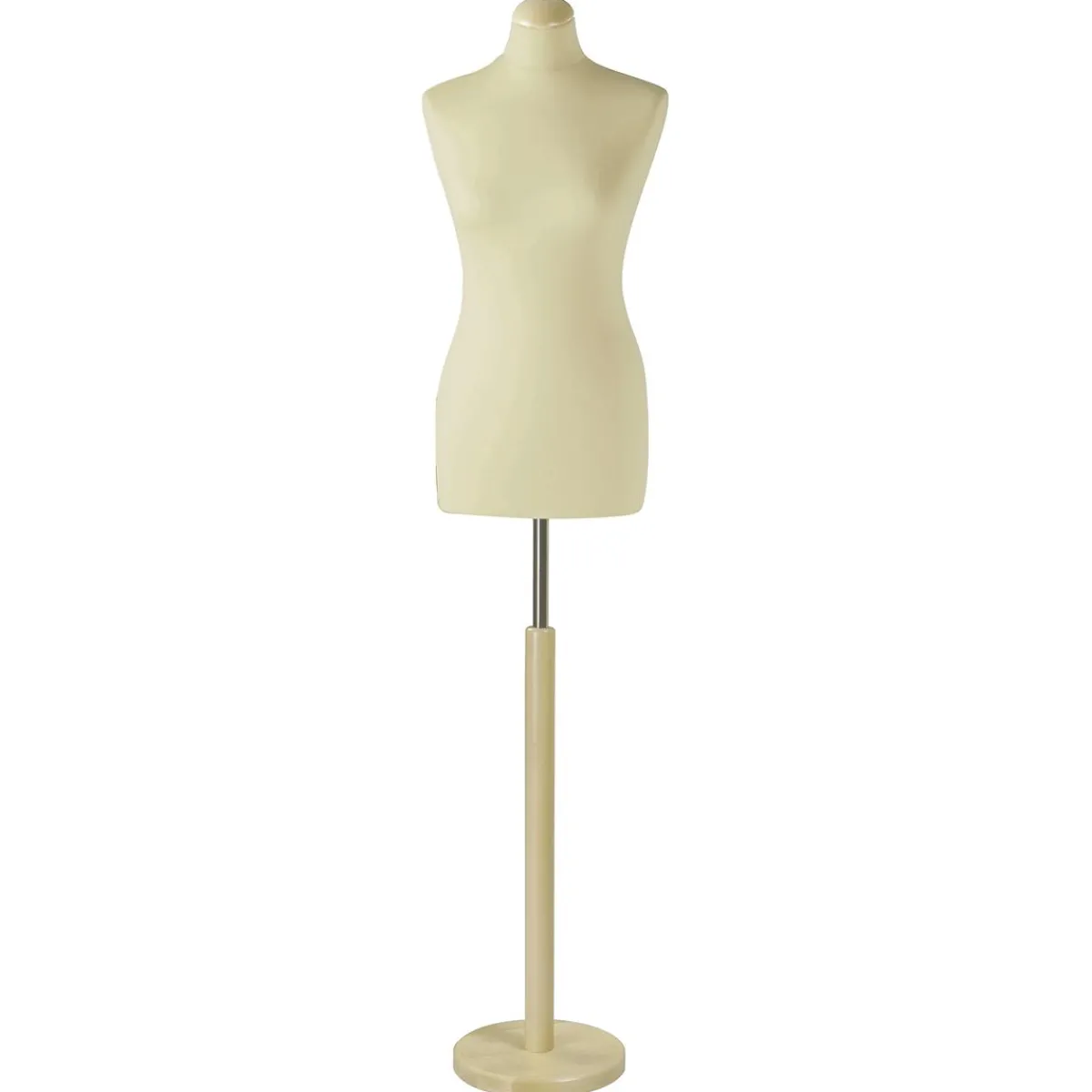Buste De Tailleur Femme, Buste 72 Cm, écru/chêne Clair-DecoWoerner Best