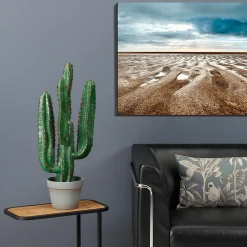Cactus Artificiel En Colonne Dans Un Pot, 70 Cm-DecoWoerner Outlet