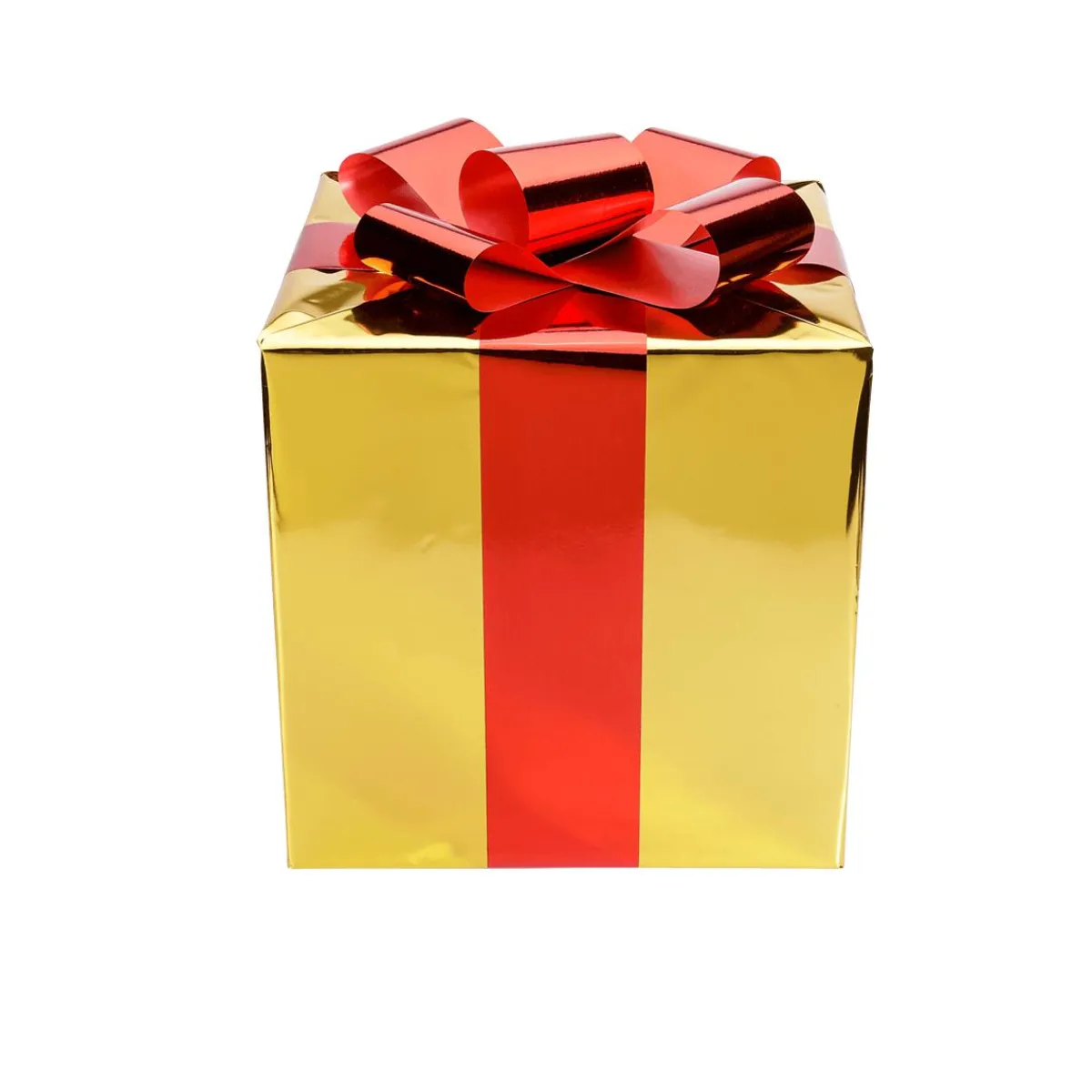 Cadeau De Noël 40 Cm Avec Ruban Rouge-DecoWoerner