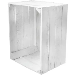 Caisse En Bois Vintage Long. 50 Cm-DecoWoerner