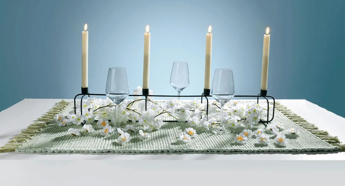 Candelero Para 4 Velas 75 Cm-DecoWoerner Hot
