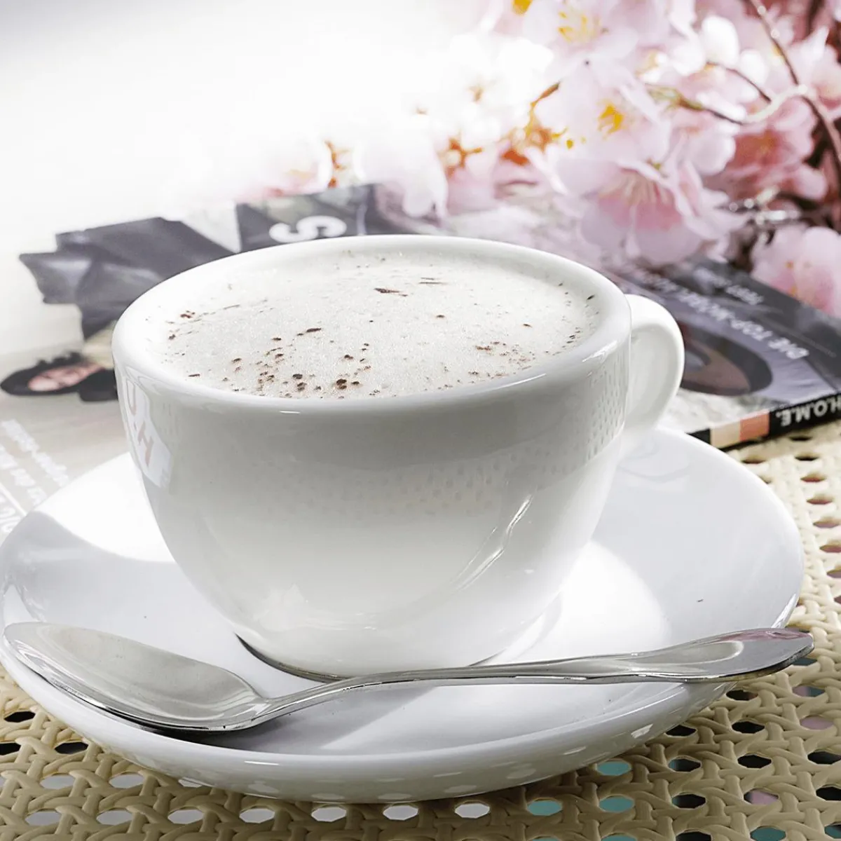 Cappuccino Aliment Factice 20 Cm Ø-DecoWoerner Hot