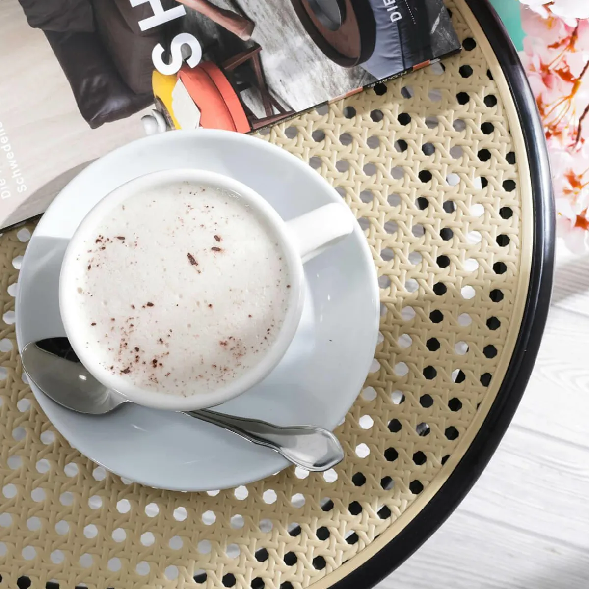 Cappuccino Aliment Factice 20 Cm Ø-DecoWoerner Hot