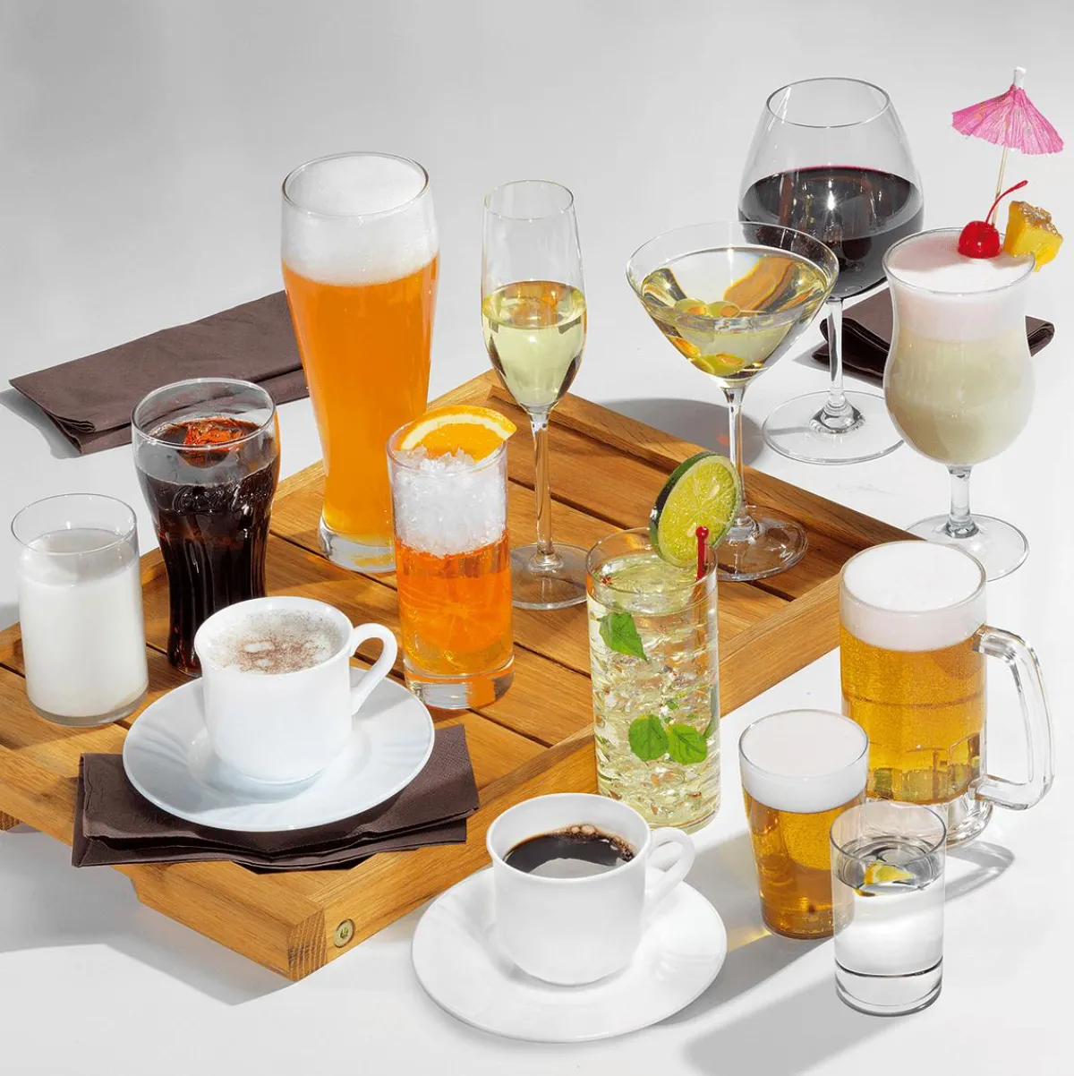 Cappuccino Aliment Factice 20 Cm Ø-DecoWoerner Hot