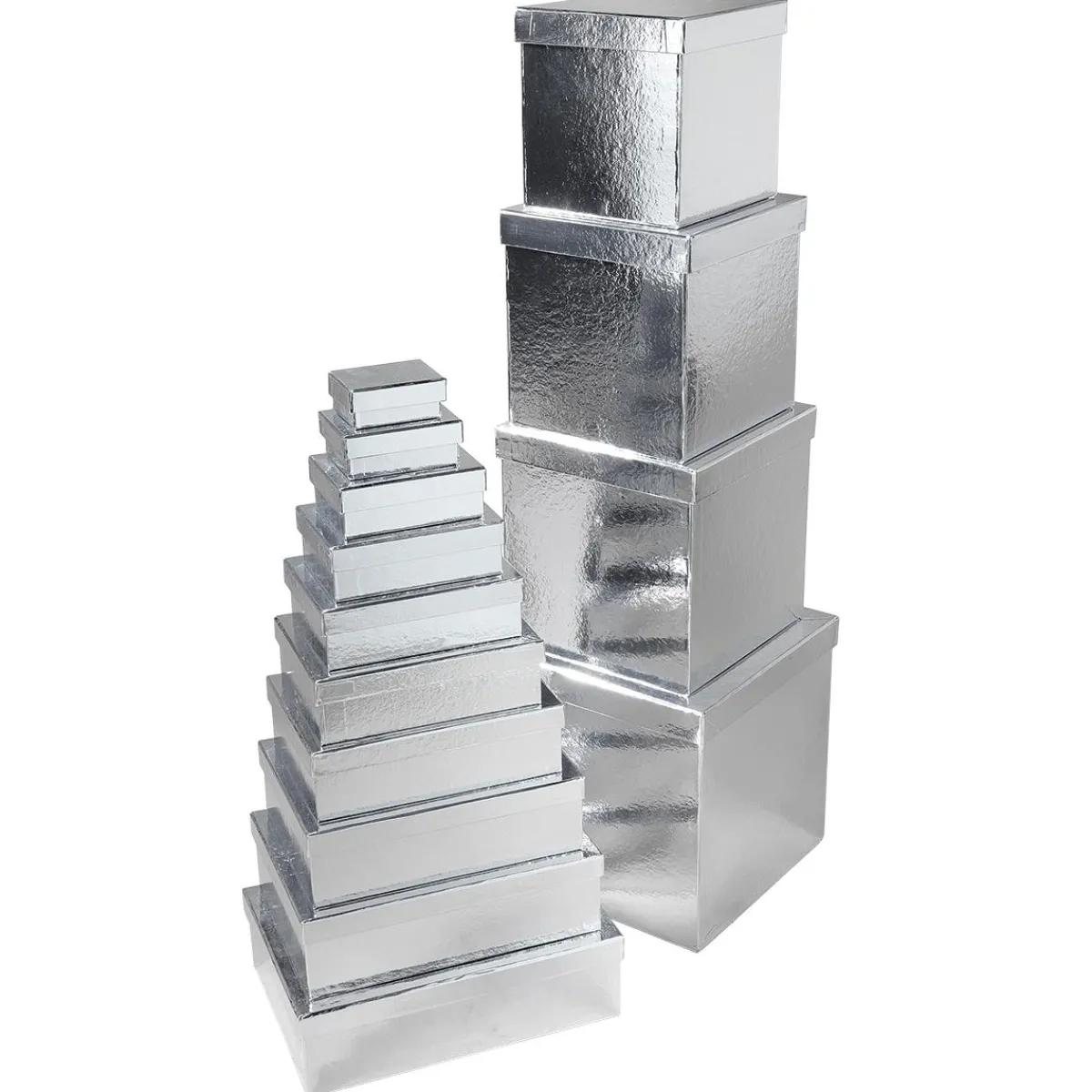 Cartons Cadeaux Boîtes Cadeaux , 10 Pièces 6,5 X 3,5 X 8,5 à 22 X 9,5 X 31 Cm (l X H X L)-DecoWoerner Hot