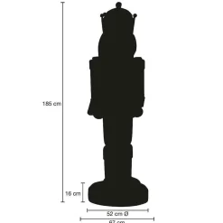 Casse-noisettes Roi 185 Cm-DecoWoerner Best