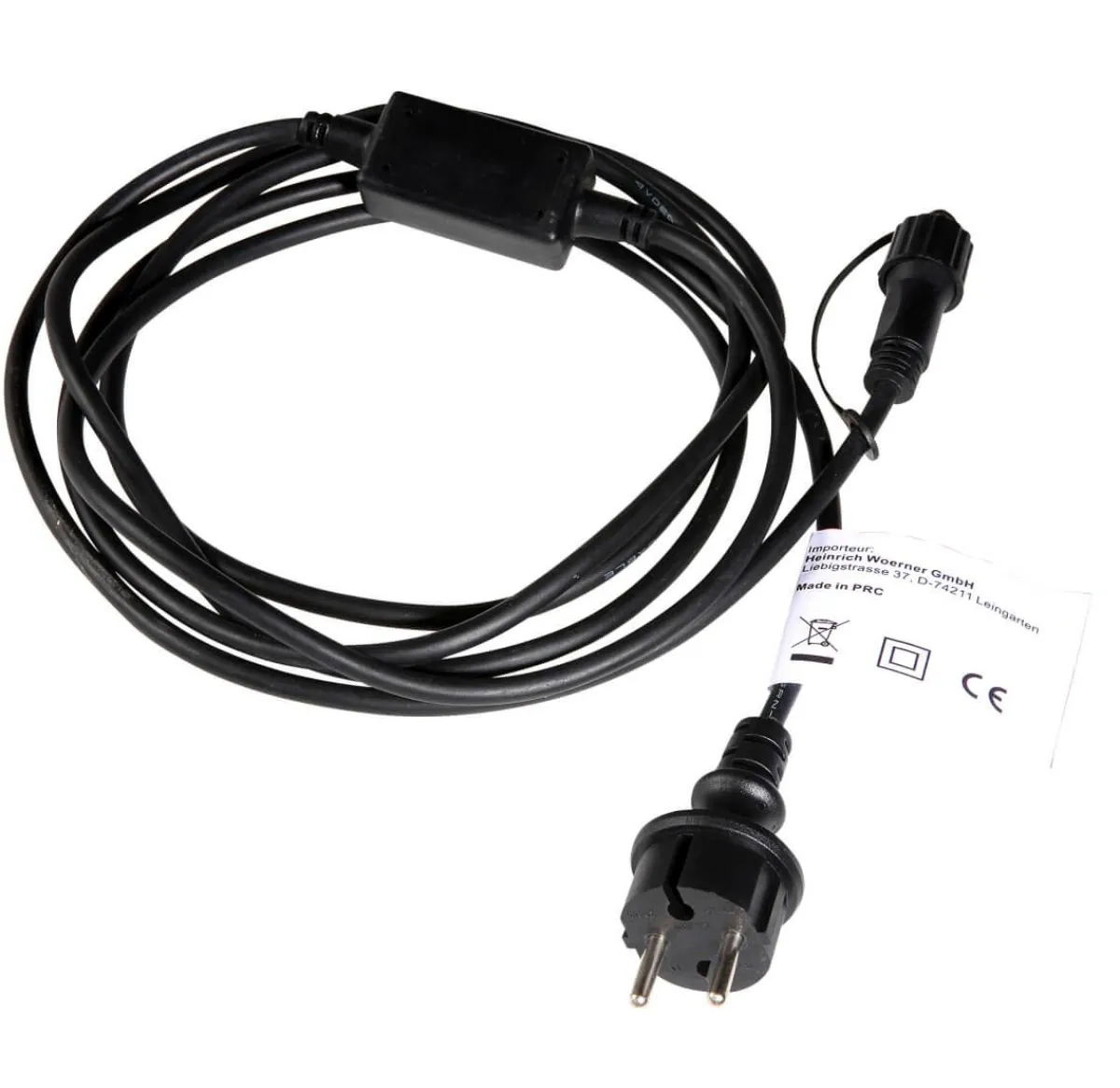 Câble D’alimentation IP44 Pour Produits à LED Système IP67, Noir-DecoWoerner Clearance