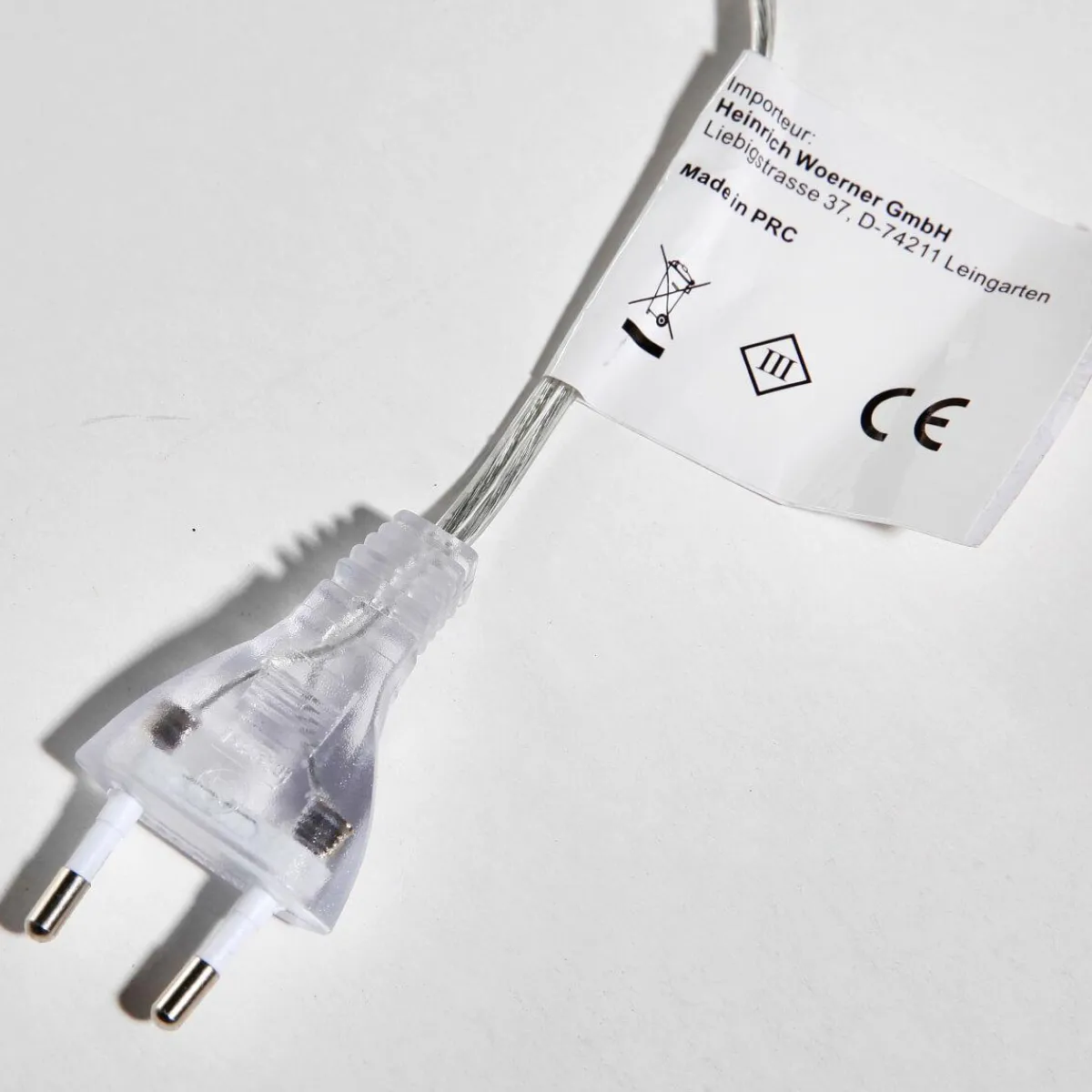 Câble D’alimentation Pour Produits à LED Système IP 20, Transparent-DecoWoerner Discount