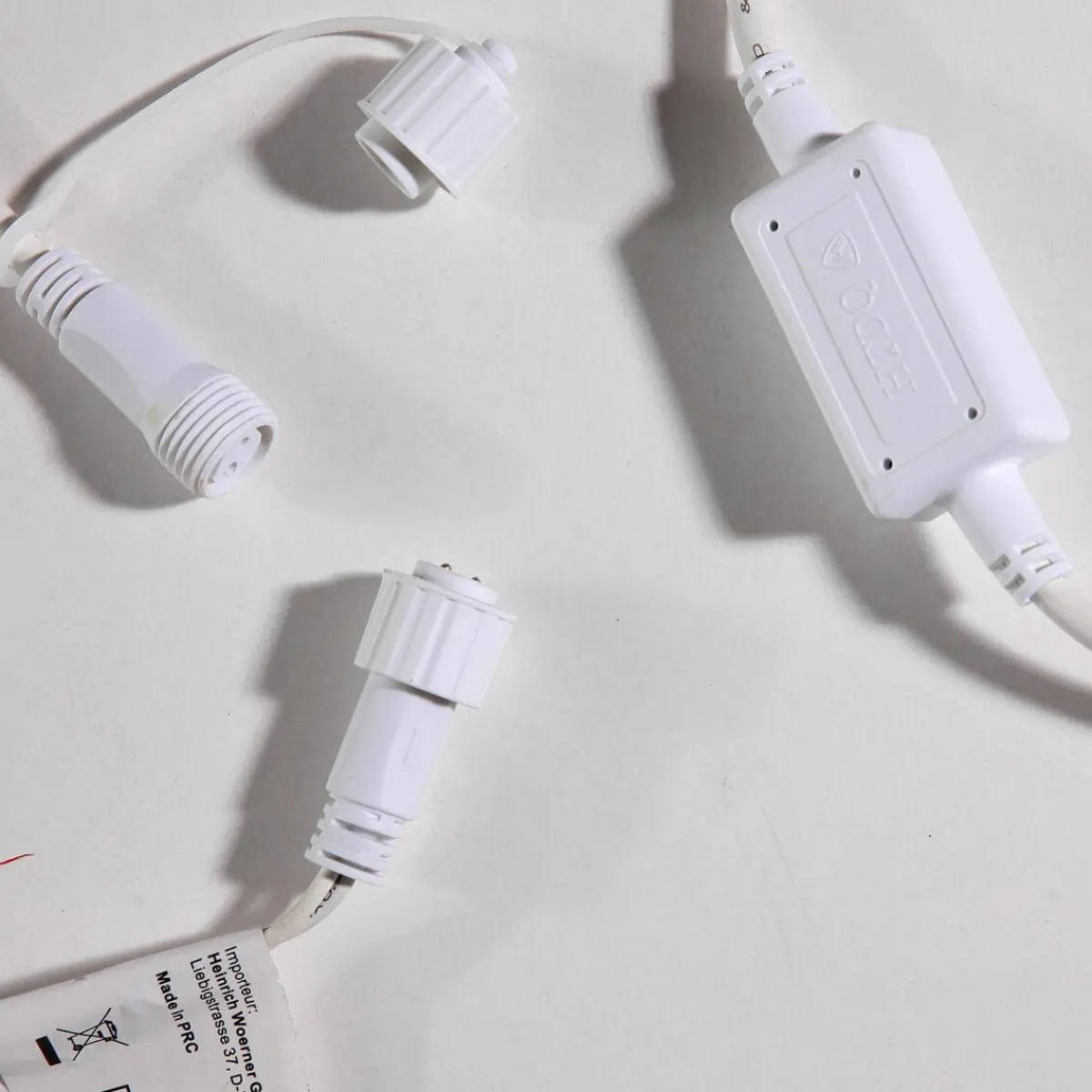 Câble De Raccordement IP44 Pour Produits LED Système IP67, Blanc-DecoWoerner Best