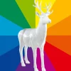 Cerf Déco Haut. 231 Cm-DecoWoerner Sale