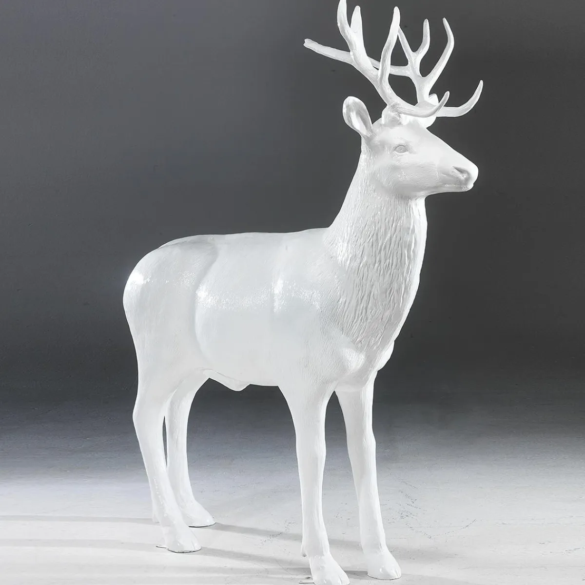 Cerf Décoratif 231 Cm De Haut,-DecoWoerner