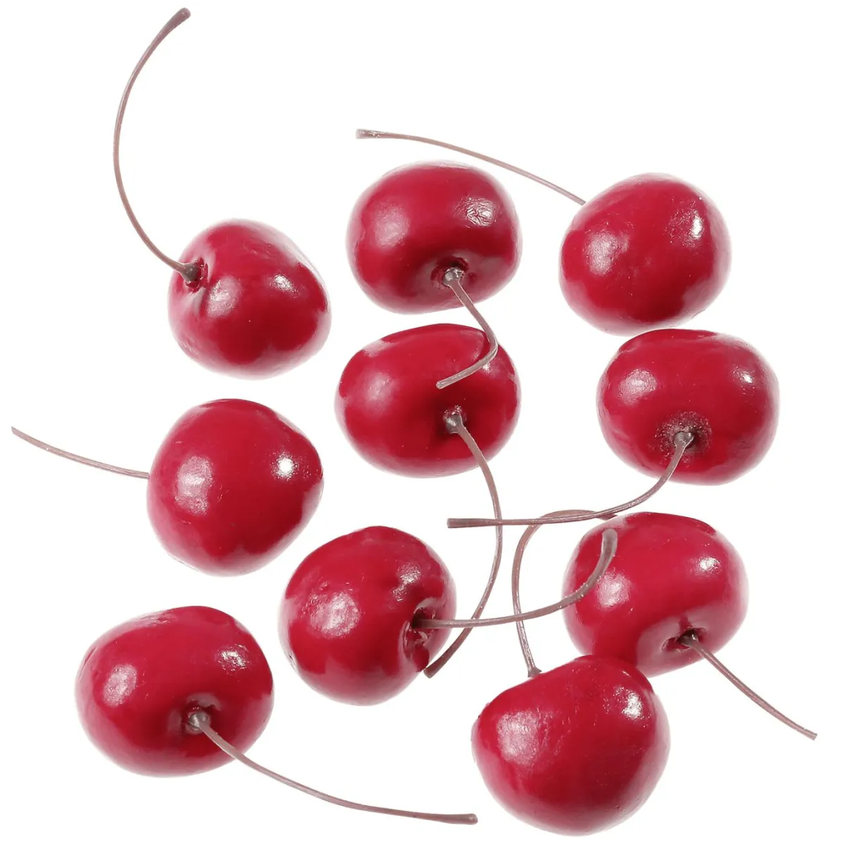 Cerises Aliment Factice, 24 Pces-DecoWoerner New