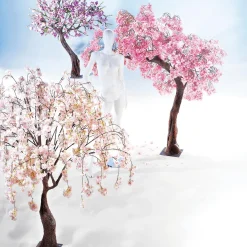 Cerisier à Fleurs Artificiel Blanc, 150 Cm-DecoWoerner Clearance