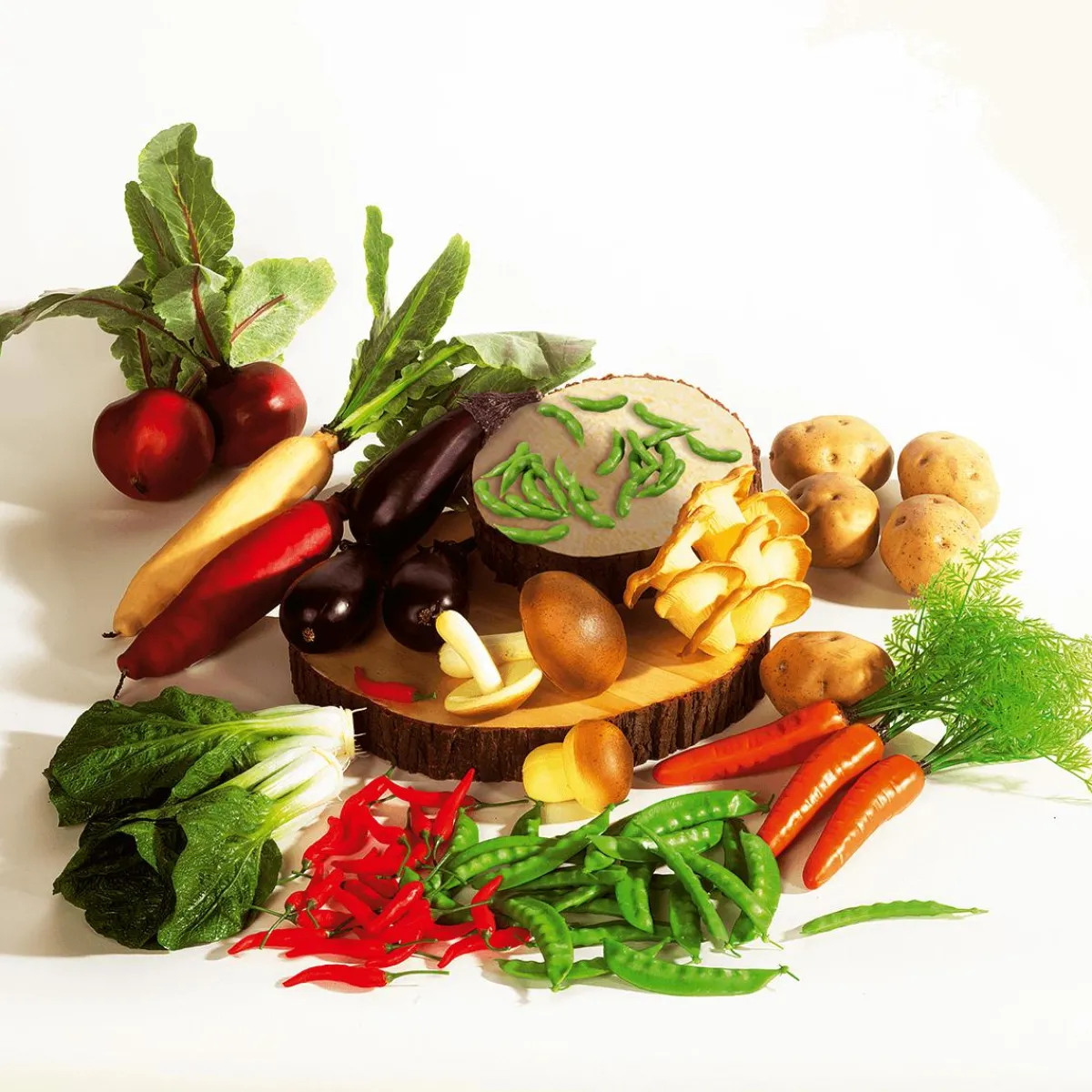 Champignons Aliment Factice 18 Cm-DecoWoerner Discount