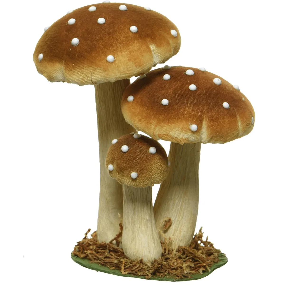 Champignons Déco Avec Parapluie à Pois 17 Cm-DecoWoerner