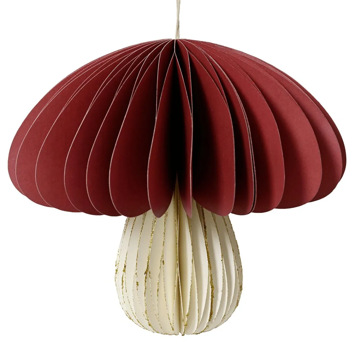 Champignons Décoratifs En Papier Nid D'abeille Deluxe-DecoWoerner Clearance