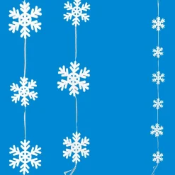 Chaîne Déco Flocons De Neige 150 Cm-DecoWoerner Clearance