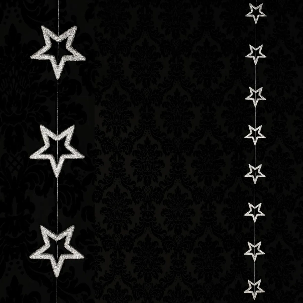 Chaîne Déco étoiles Ø 14 Cm, 200 Cm,-DecoWoerner Clearance