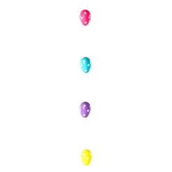 Chaîne D’œufs De Pâques Déco à Pois 160 Cm-DecoWoerner Sale