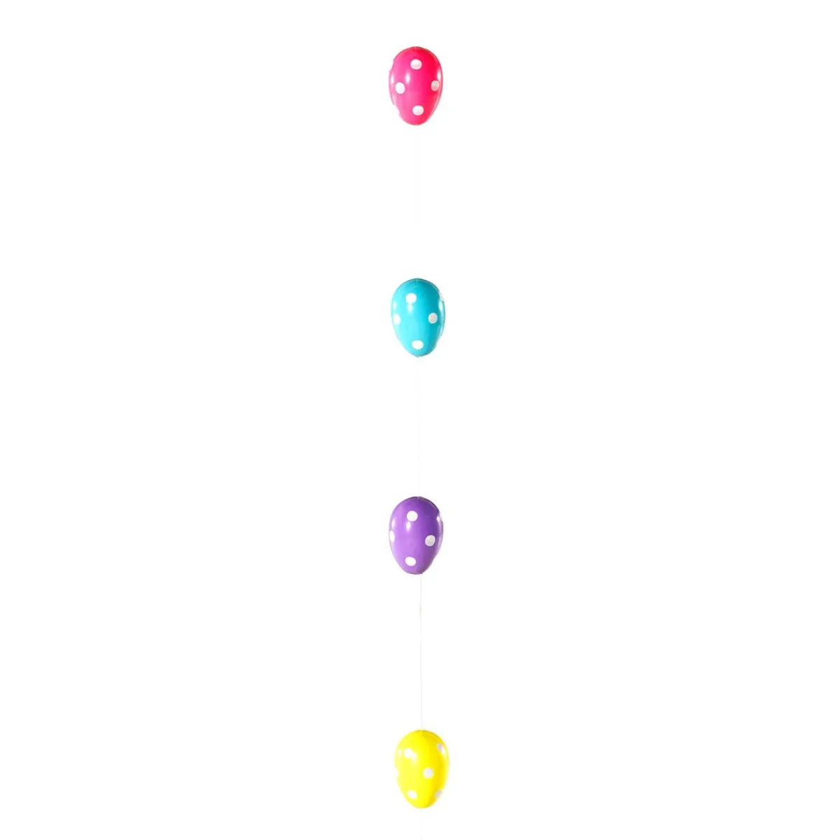 Chaîne D’œufs De Pâques Déco à Pois 160 Cm-DecoWoerner Sale