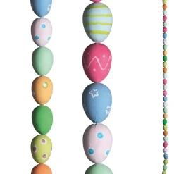 Chaîne D'œufs De Pâques Déco Motifs Multicol., 180 Cm-DecoWoerner