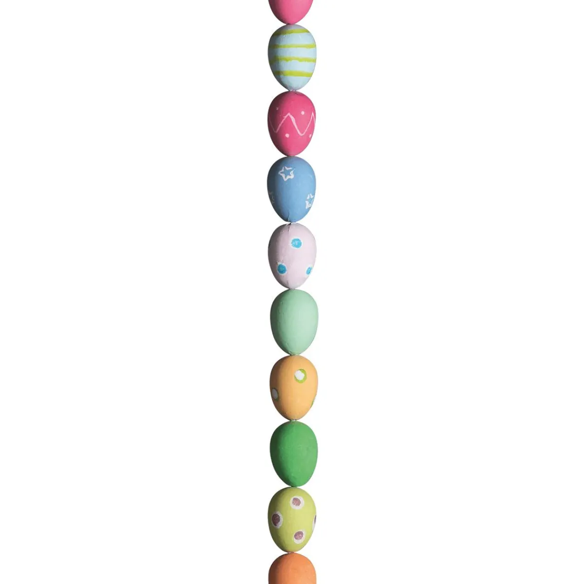 Chaîne D'œufs De Pâques Déco Motifs Multicol., 180 Cm-DecoWoerner