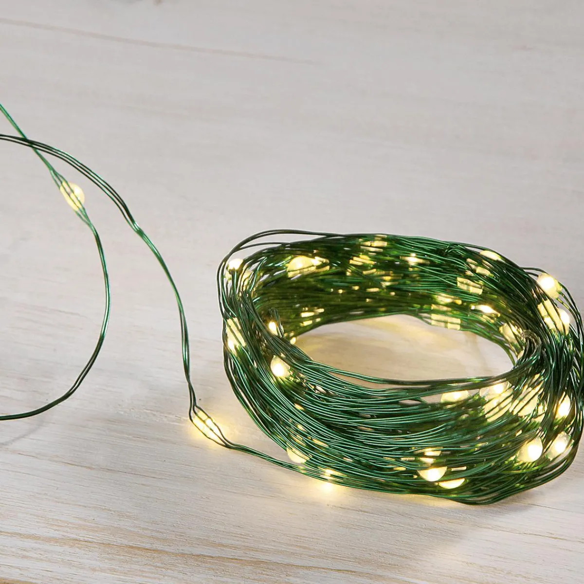 Chaîne Lumineuse à Fil à LED Pour L’int., 100 LED, 10 M-DecoWoerner Online