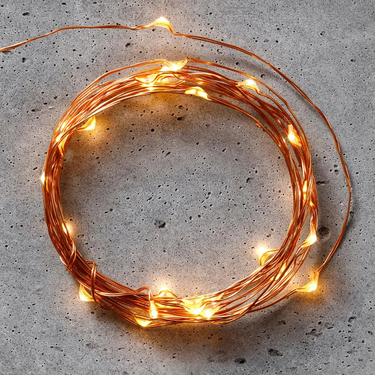 Chaîne Lumineuse à Fil à LED Sur Pile Pour L’int., 50 LED, 5 M-DecoWoerner Outlet