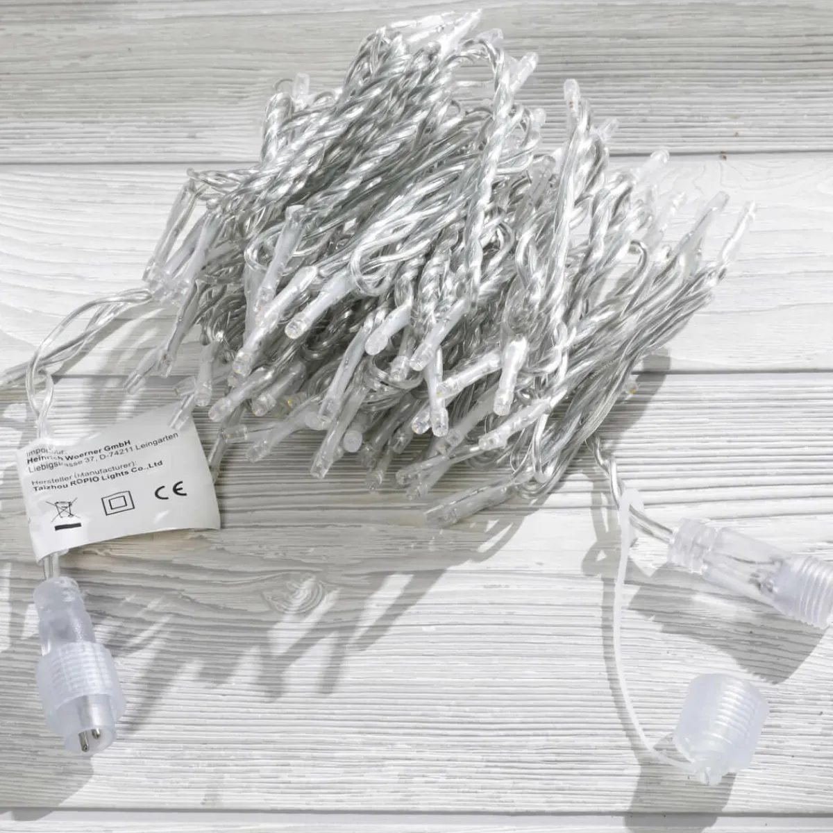 Chaîne Lumineuse De Raccordement à LED Pour L’int., 100 LED, 10 M, Sans Cable-DecoWoerner